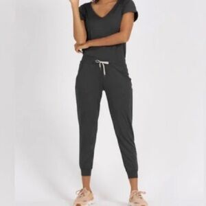 Vuori All Day Jumpsuit Grey size small